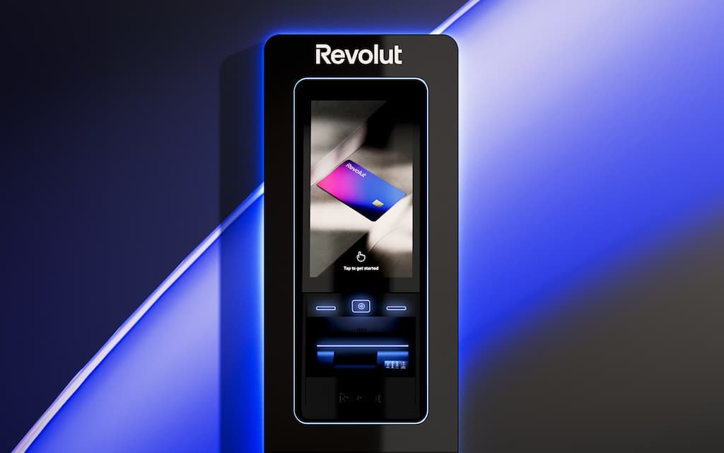 Distributeurs automatiques Revolut