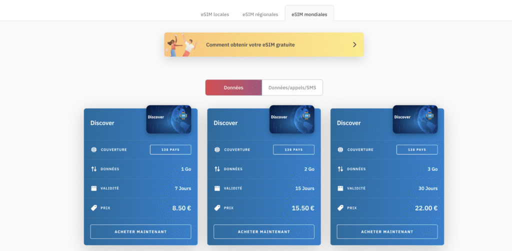 Airalo eSIM mondiale