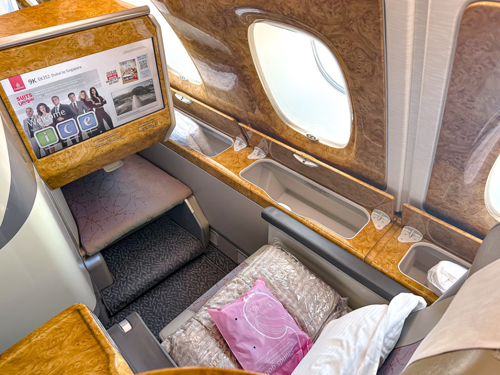 Cabine Classe Affaires Emirates A380