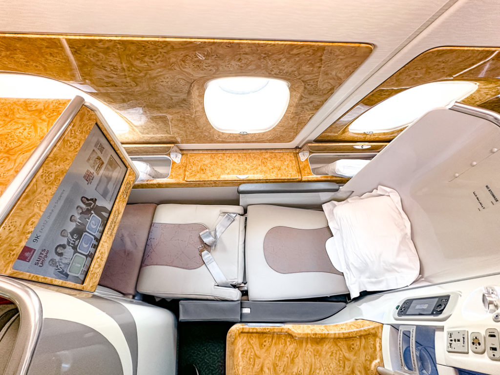 Siège Classe Affaires Emirates A380