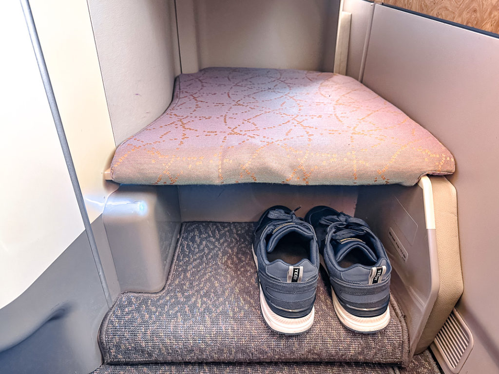 Rangement Classe Affaires Emirates A380