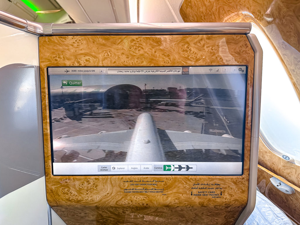 Cabine Classe Affaires Emirates A380