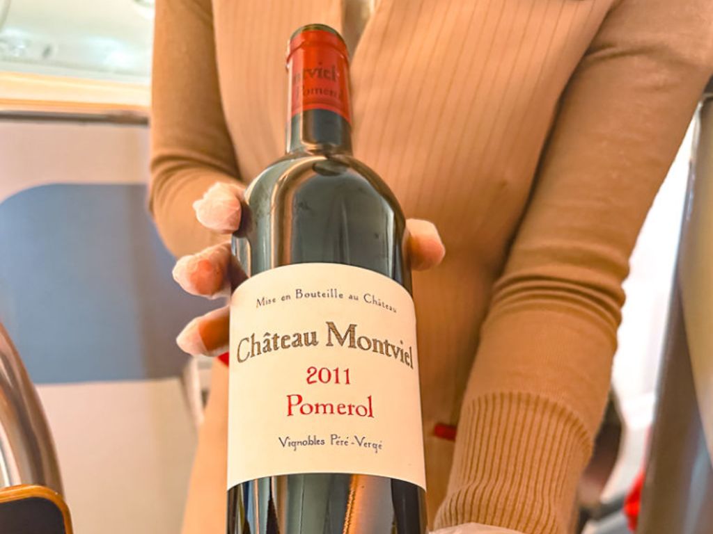 Château Montviel Emirates A380 Classe Affaires