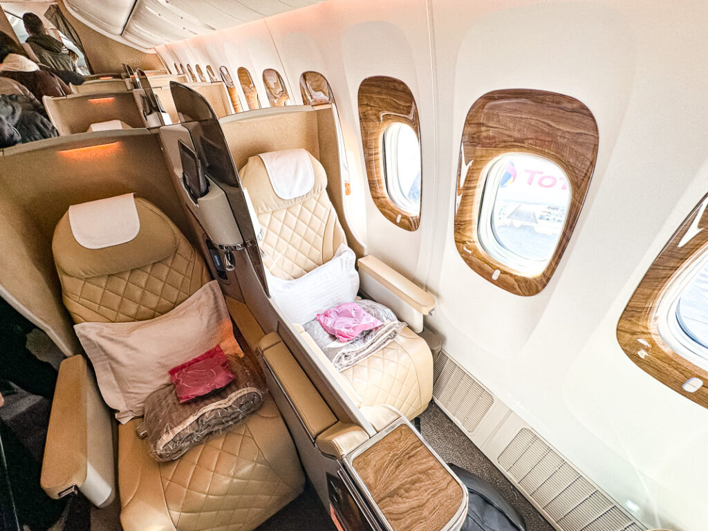 Classe Affaires Boeing 777 d'Emirates
