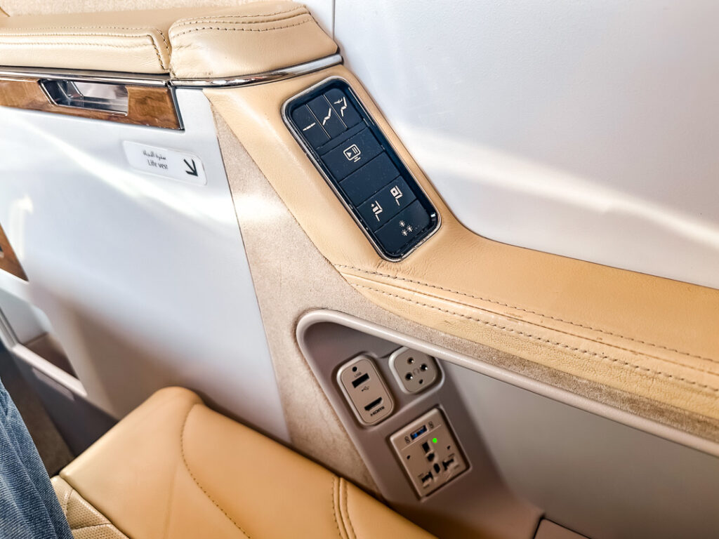 Classe Affaires Boeing 777 d'Emirates