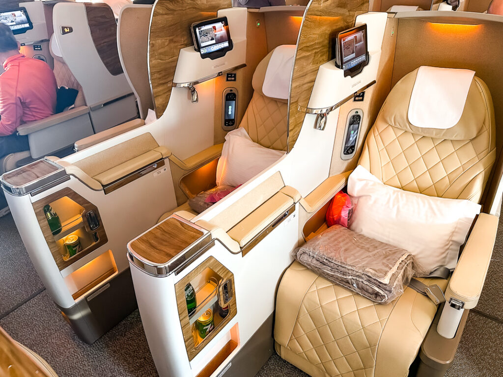 Classe Affaires Boeing 777 d'Emirates