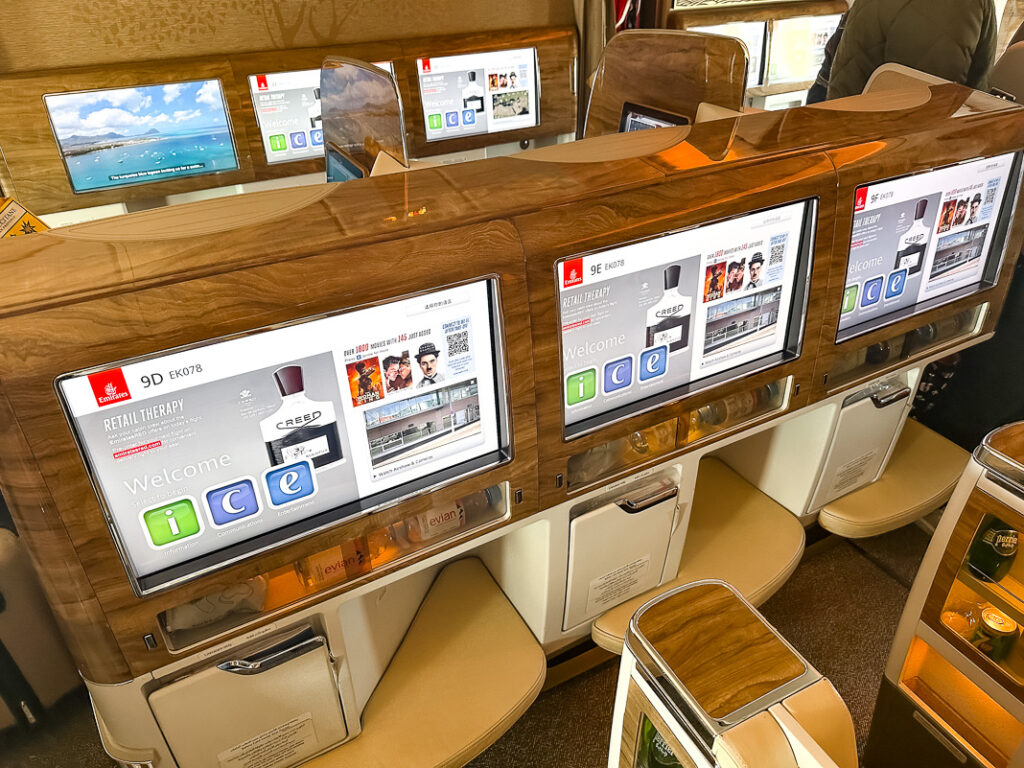 Classe Affaires Boeing 777 d'Emirates