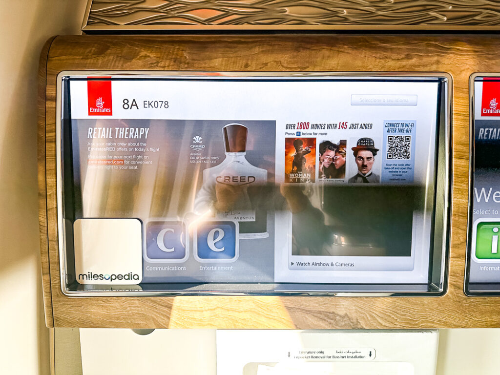 Classe Affaires Boeing 777 d'Emirates