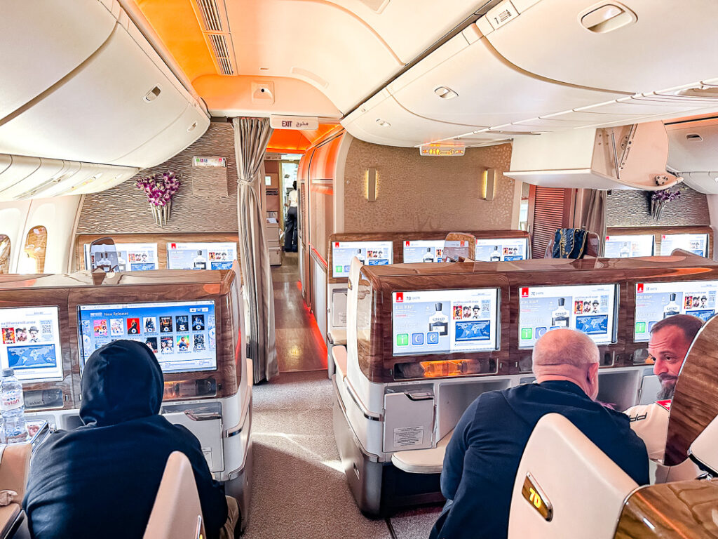 Classe Affaires Boeing 777 d'Emirates