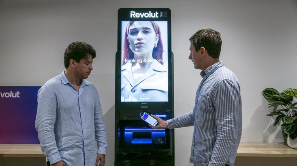Distributeurs automatiques Revolut