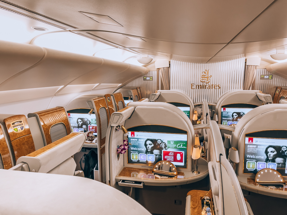 Première Classe Emirates A380