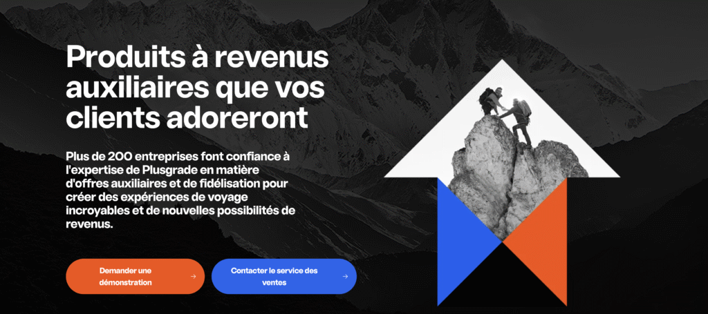 Site Web Plusgrade