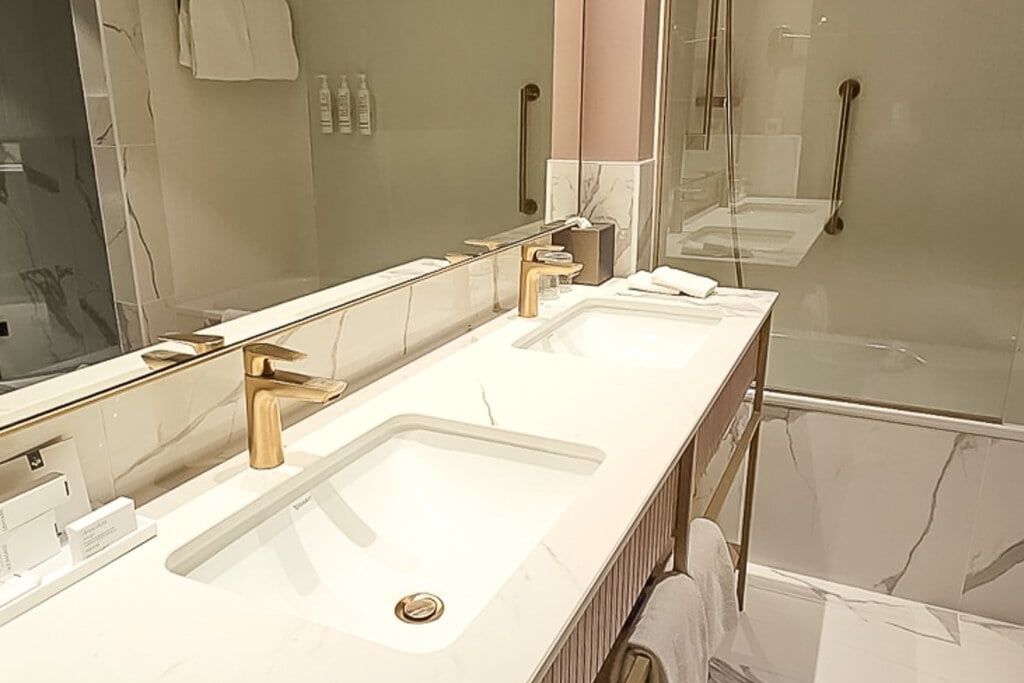 Salle de bain - Brussels Marriott Hotel Grand Place