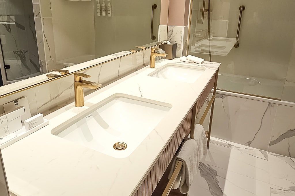 Salle de bain - Brussels Marriott Hotel Grand Place