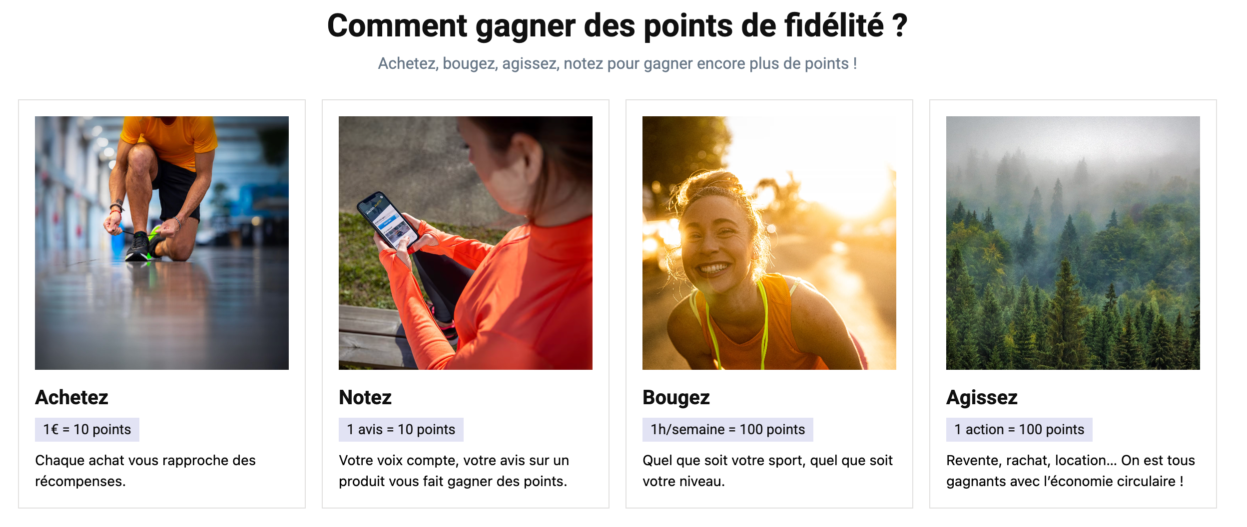 Compte fidélité decathlon