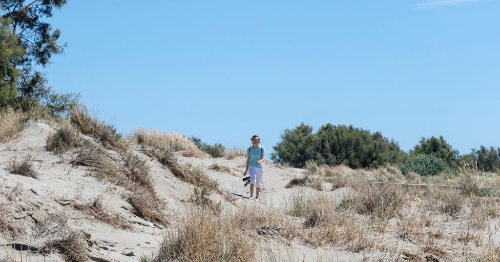 Plage Beauduc, en Camargue