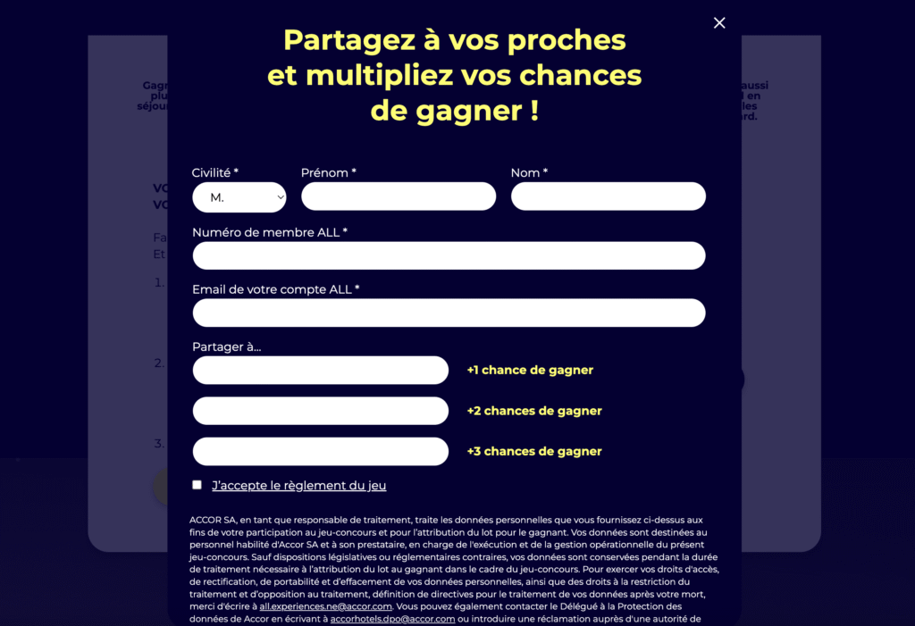 Concours Flying Blue & ALL Accor