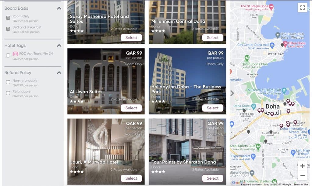 Hôtel STPC Qatar