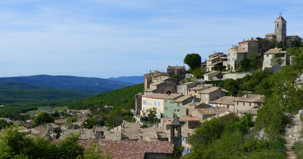 Village de Banon dans le Luberon