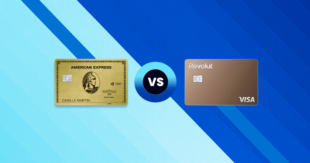 Carte Amex Gold vs Carte Revolut Metal