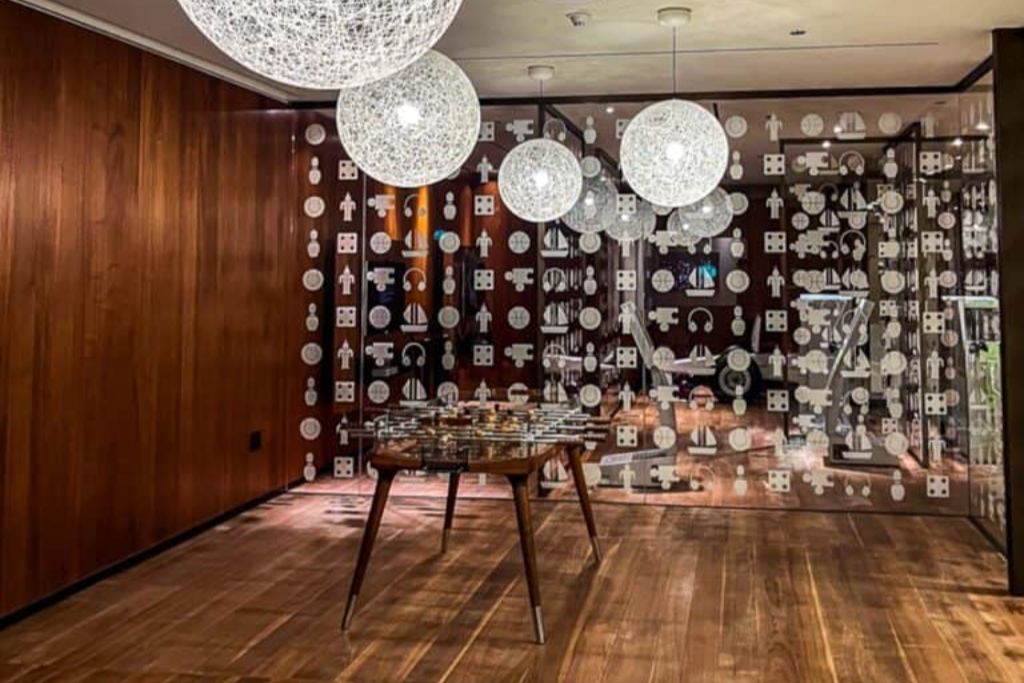 Salon Al Safwa First à Doha - Qatar Airways