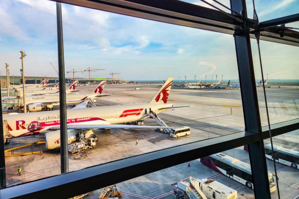 Salon Al Safwa First à Doha - Qatar Airways