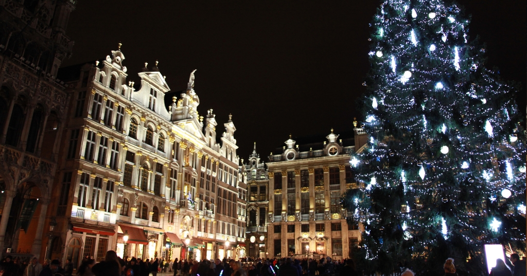 Marché de Noël à Bruxelles, en Europe