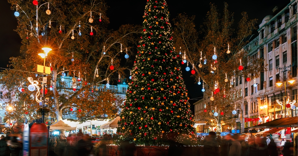 Marché de Noël à Budapest, en Europe