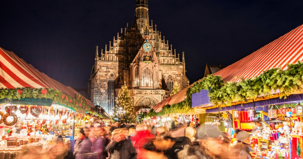 Marché de Noël à Nuremberg en Allemagne
