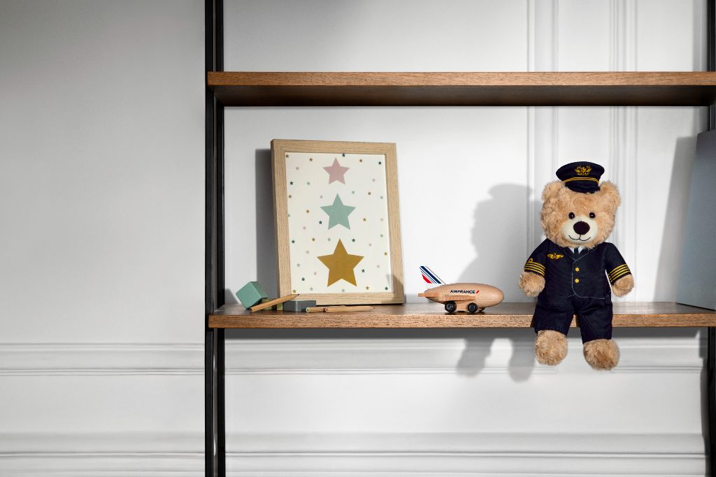 Peluche ourson pilote – Air France