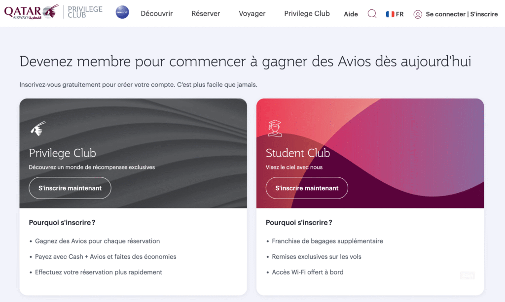 S-inscrire-Qatar-Airways