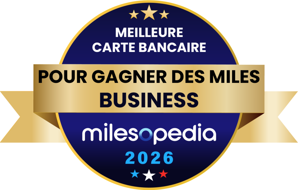 Meilleure carte bancaire pour gagner des Miles (Business)