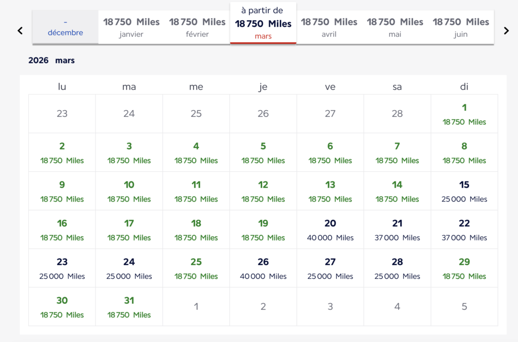 Paris-New York avec Air France