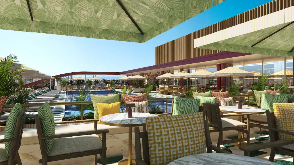 Rooftop Hyatt Regency Rome Central