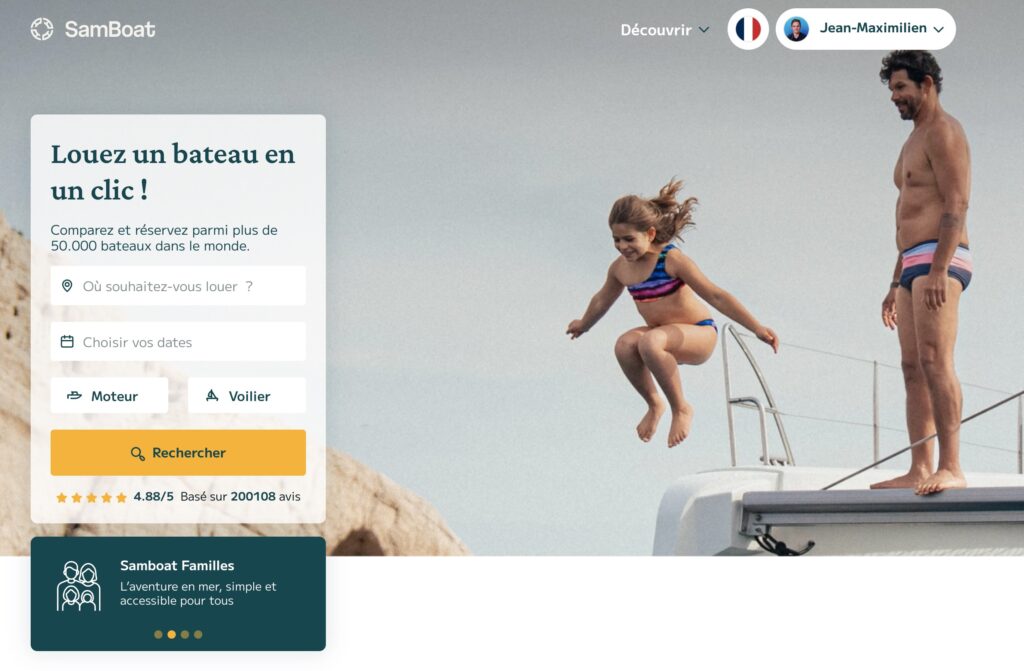 SamBoat location bateau