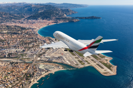 Emirates vols Nice