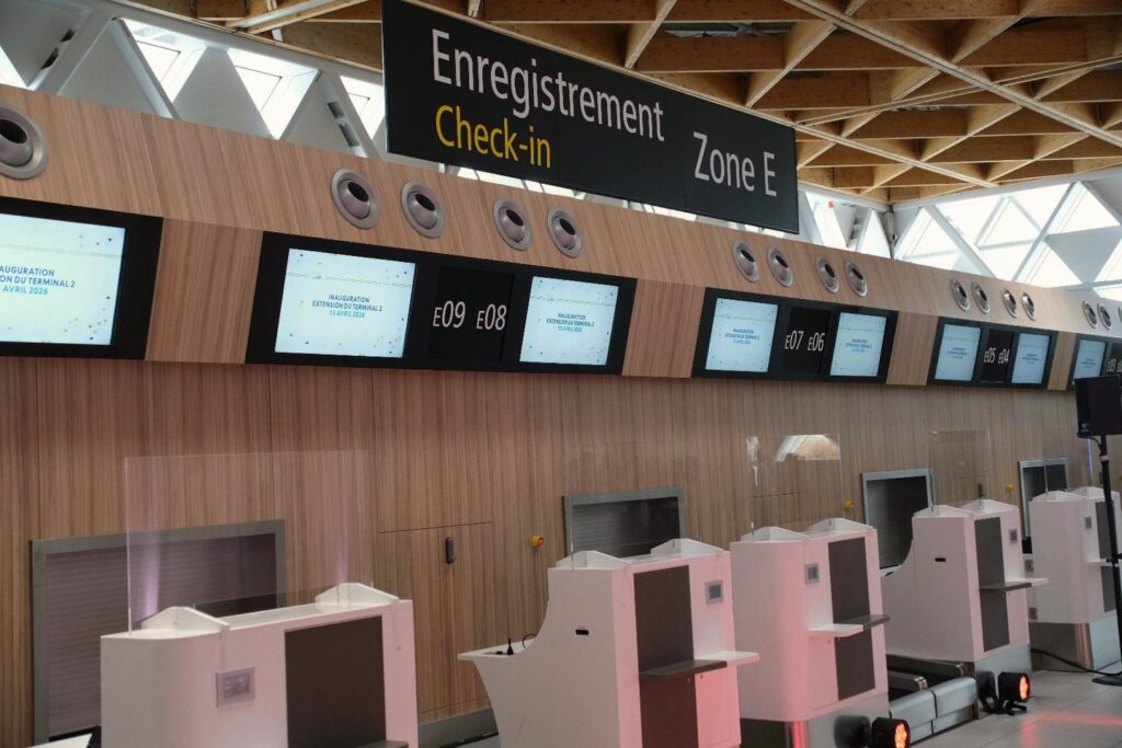 extension aéroport de nice terminal 2