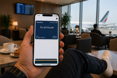 Flying blue Platinum