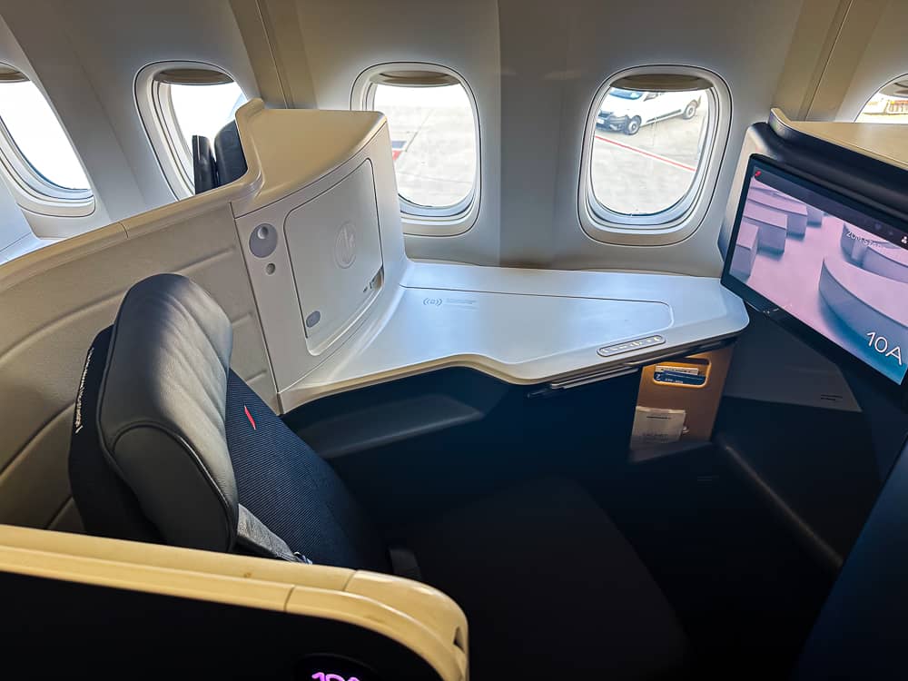 Comparaison siège 9A et 10A en Classe Business Air France