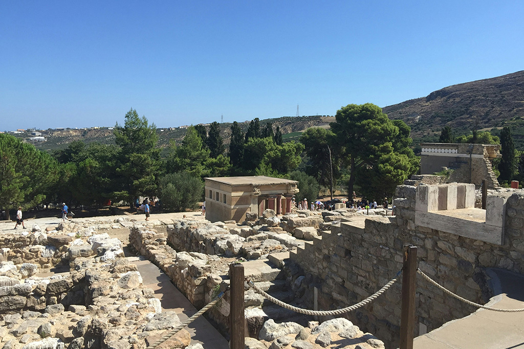 Visiter la Grèce, Knossos