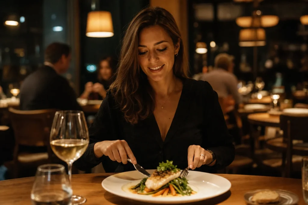 Photographie réaliste, prise sur le vif, dans un restaurant — Featured image