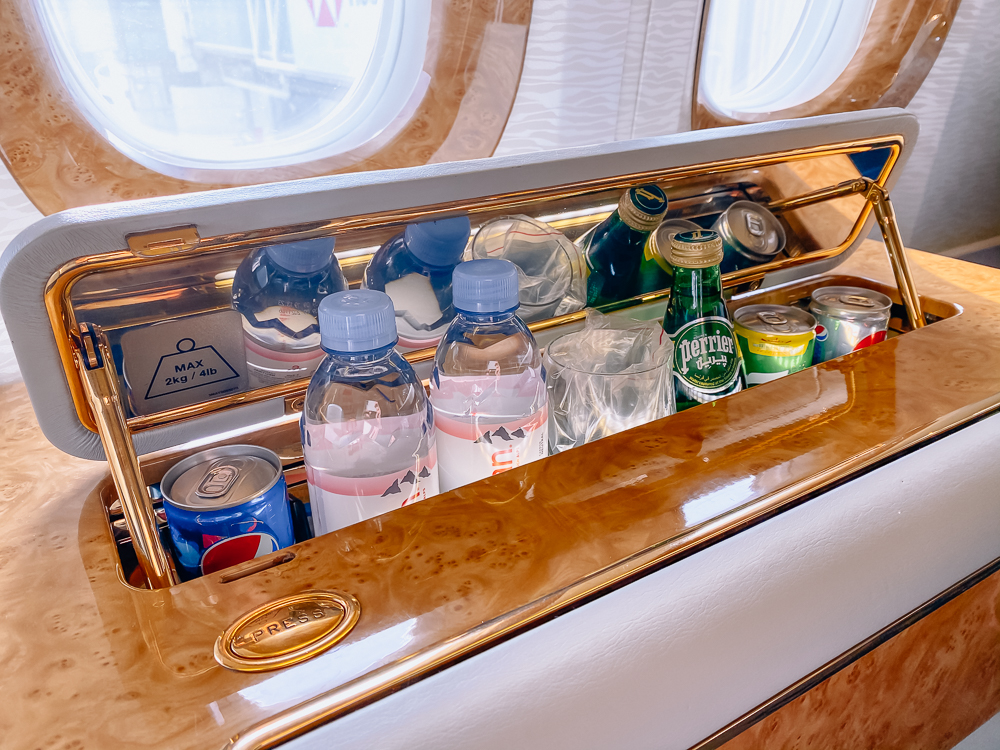 Première Classe Emirates à bord du Boeing 777 sur le vol Dubaï Toronto, photo 18