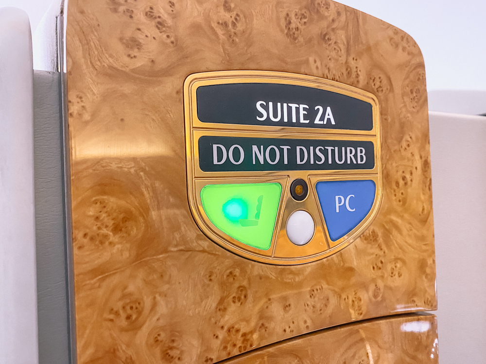 Première Classe Emirates à bord du Boeing 777 sur le vol Dubaï Toronto, photo 21