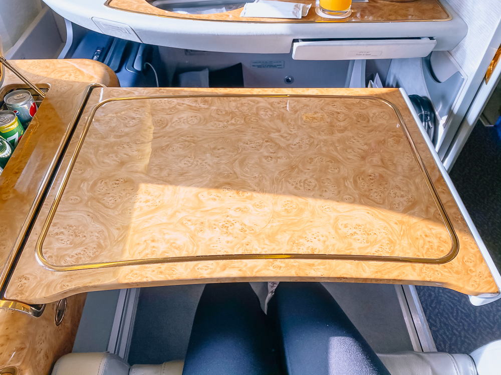 Vol Emirates en Première Classe à bord d'un Boeing 777, Dubaï vers Toronto, photo 028