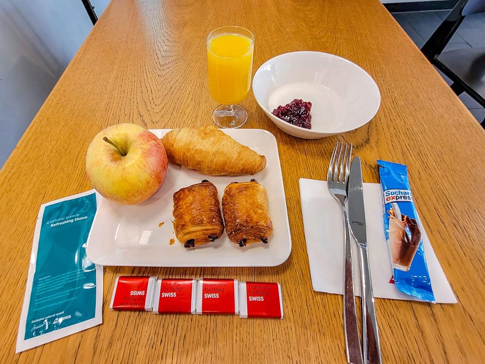 Salon SWISS Business Lounge à l'aéroport de Genève
