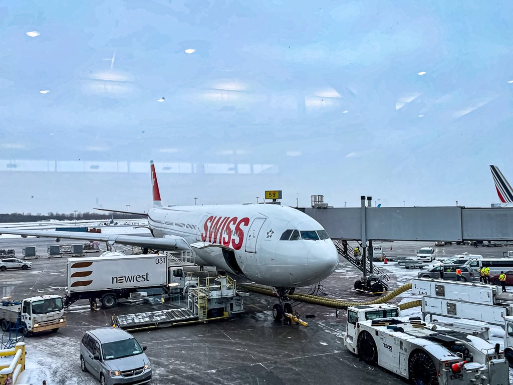 Airbus A330-300 de SWISS assurant le vol Montréal YUL vers Zurich ZRH