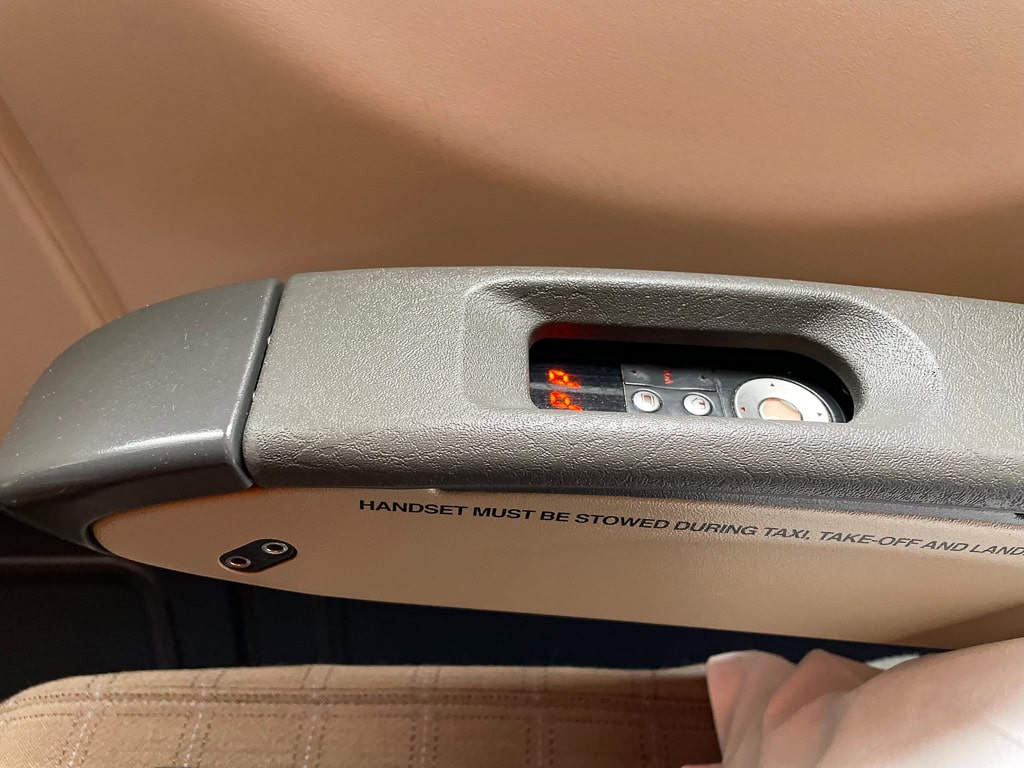 Espace disponible au siège en classe économique du SWISS Airbus A330-300, Montréal Zurich