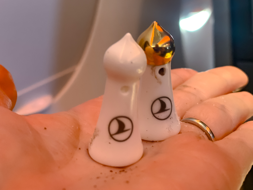 Turkish Delight proposés en classe affaires Turkish Airlines à bord de l'Airbus A350