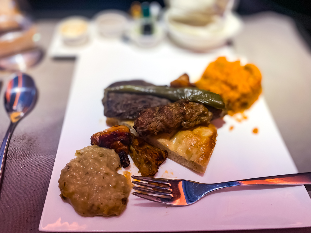 Restauration Do&Co à bord de la classe affaires Turkish Airlines sur Airbus A350